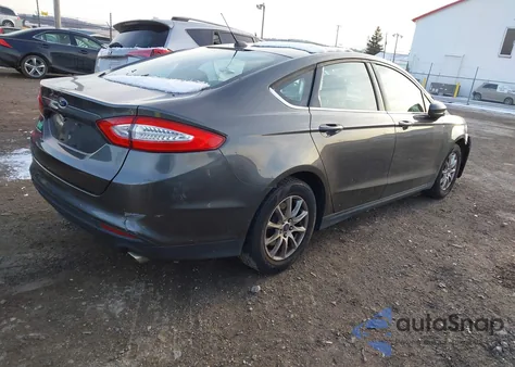 2016 Ford Fusion S from USA, damaged, VIN 3FA6P0G75GR199104